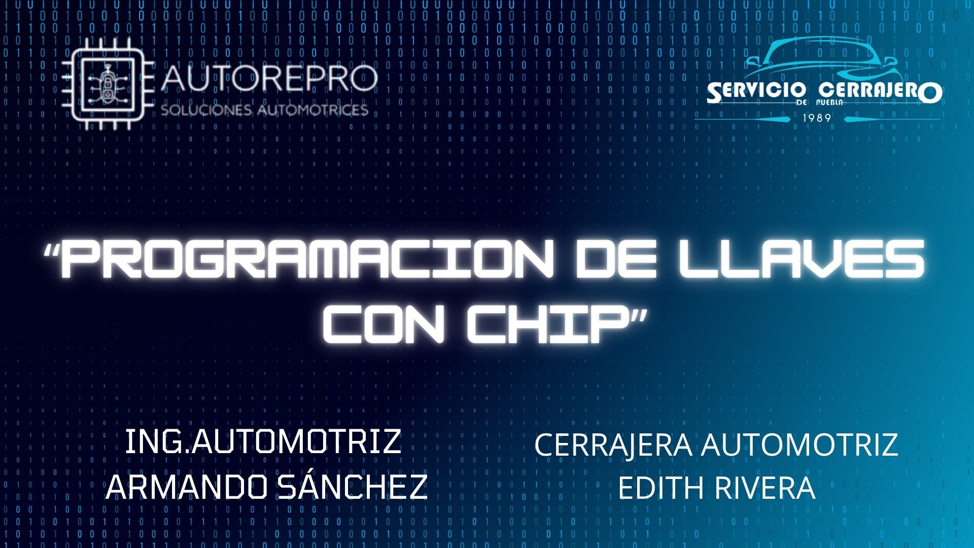 Programación de llaves con chip